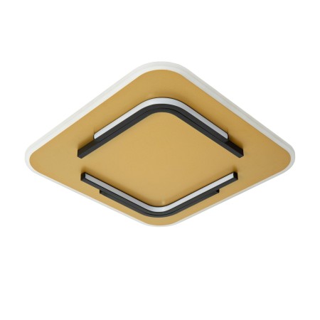 Lucide 44114/30/02 ANDREAS - Lampa sufitowa wpuszczana - LED - 1x30W 2700K - Matowe złoto - Mosiądz