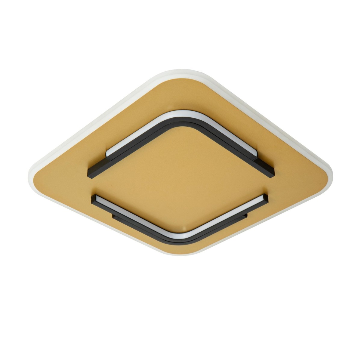 Lucide 44114/30/02 ANDREAS - Lampa sufitowa wpuszczana - LED - 1x30W 2700K - Matowe złoto - Mosiądz