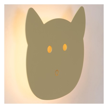 Lucide 44204/08/33 CHARLIE - Kinkiet dziecięcy - LED ściemnialny - 1x7W 2700K - zielony