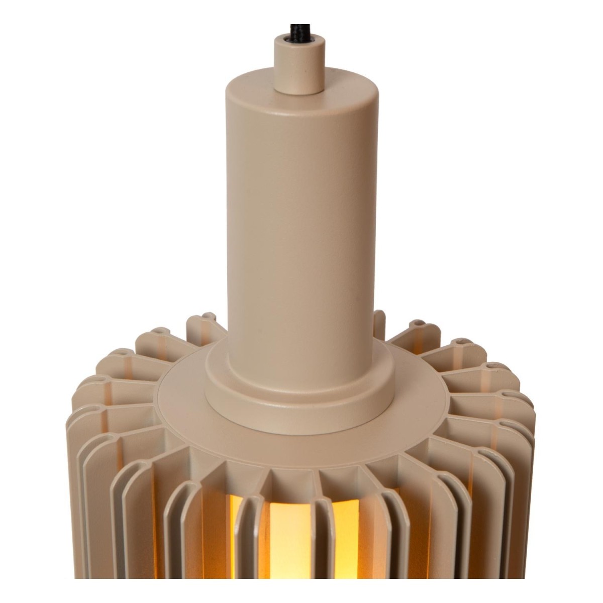 Lucide 45410/13/41 LAMBRES - Lampa wisząca - 3xE27 - Taupe