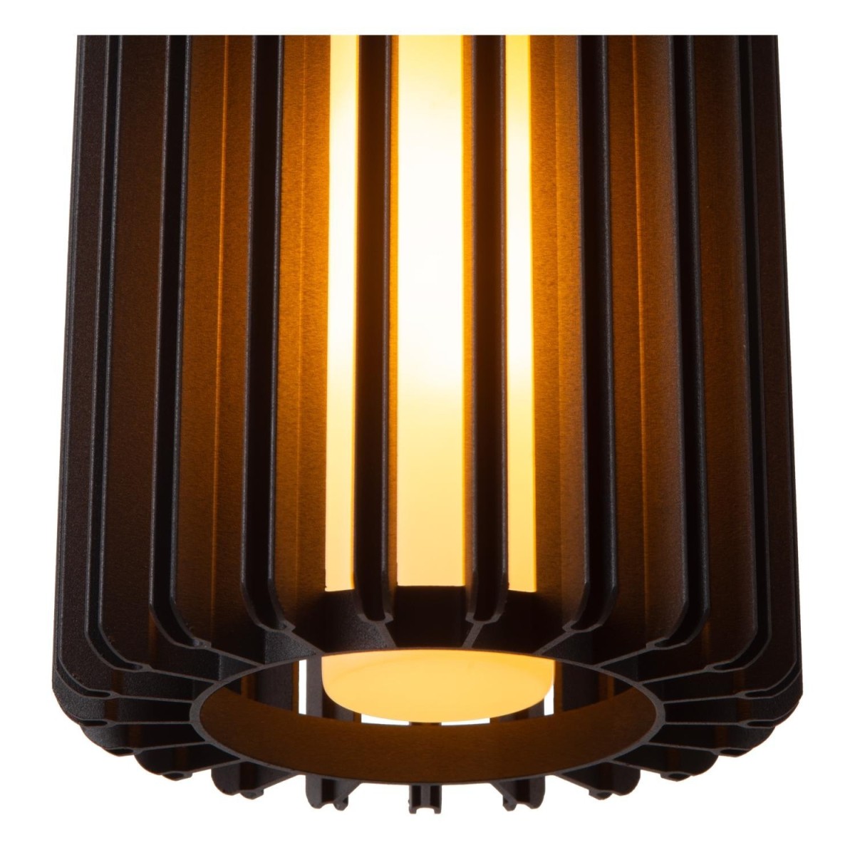 Lucide 45410/15/30 LAMBRES - Lampa wisząca - 15 cm - 1xE27 - Czarny