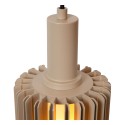Lucide 45410/15/41 LAMBRES - Lampa wisząca - 15 cm - 1xE27 - Taupe