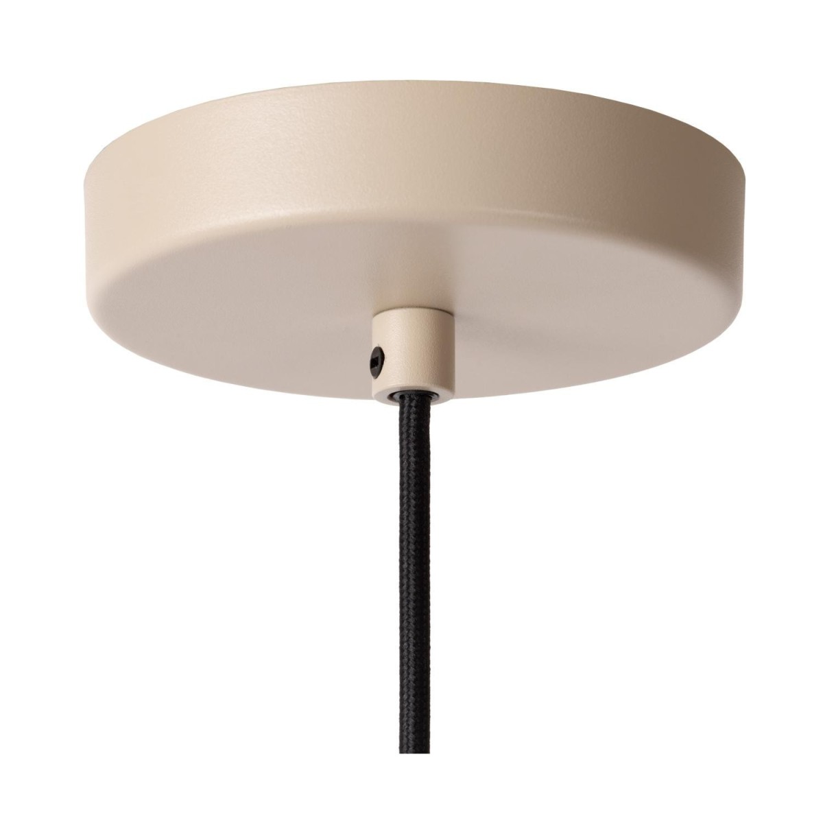 Lucide 45410/15/41 LAMBRES - Lampa wisząca - 15 cm - 1xE27 - Taupe