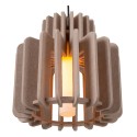 Lucide 45491/40/41 ROLLO - Lampa wisząca - 1xE27 - Taupe