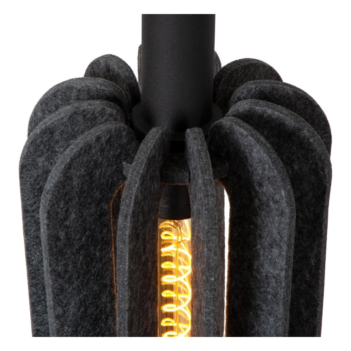 Lucide 45492/13/36 RAFAL - Lampa wisząca - 50 cm - 3xE27 - Szara