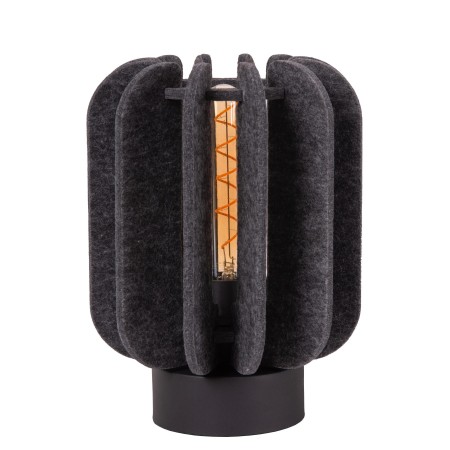 Lucide 45592/01/36 RAFAL - Lampa stołowa - 23 cm - 1xE27 - Szara