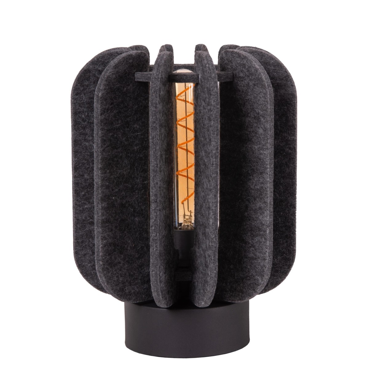 Lucide 45592/01/36 RAFAL - Lampa stołowa - 23 cm - 1xE27 - Szara