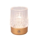 Lucide 46520/03/02 LILY - Lampa stołowa akumulatorowa - Akumulator - 8 cm - LED 3-stopniowa regulacja przyciemniania - 1x3W 2…