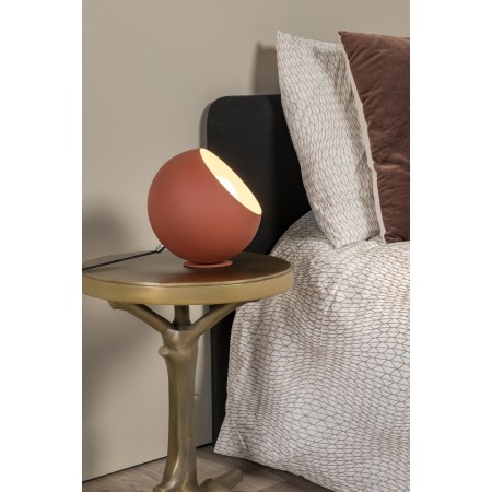 Lucide 51500/20/55 DOREDOS - Lampa stołowa - 20 cm - 1xE27 - Terakota