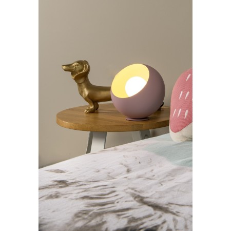 Lucide 51500/20/66 DOREDOS - Lampa stołowa - 20 cm - 1xE27 - Różowa