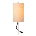 Lucide 68711/82/30 MAGIC - Lampa podłogowa - 24 cm - 1xE27 - Czarna