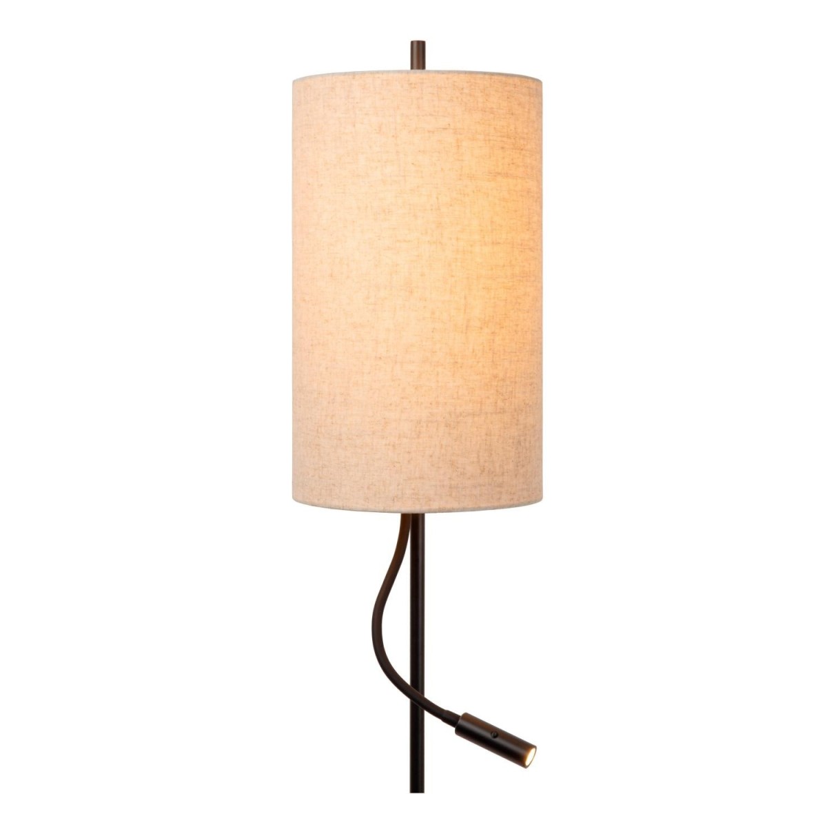 Lucide 68711/82/30 MAGIC - Lampa podłogowa - 24 cm - 1xE27 - Czarna
