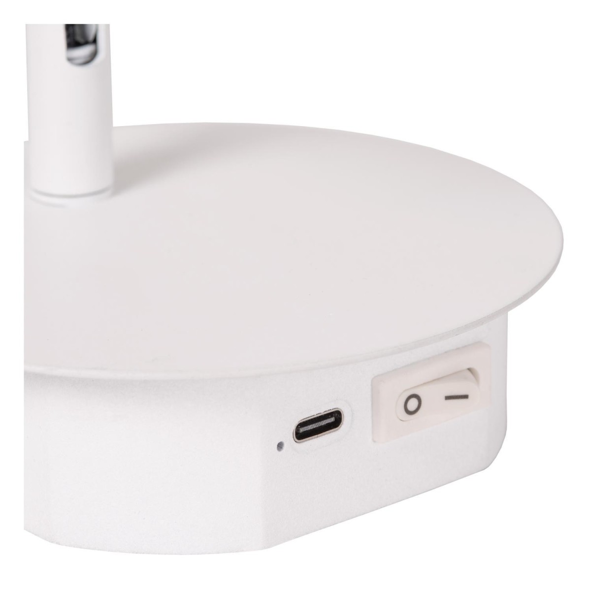 Lucide 77288/03/31 JOLIJN - Lampka nocna z akumulatorem - Kinkiet - Akumulator - 10.2 cm - LED - 1x2W 3000K - Magnetyczna - B…