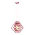 Lucide 77489/01/66 MAURO - Lampa wisząca Children - 1xE27 - Różowa