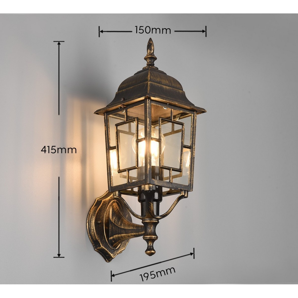 Kinkiet ogrodowy Trio VOLTURNO 205960128