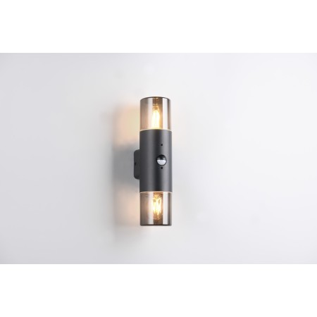 Kinkiet ogrodowy Trio HOOSIC - CZUJNIK RUCHU 222260232