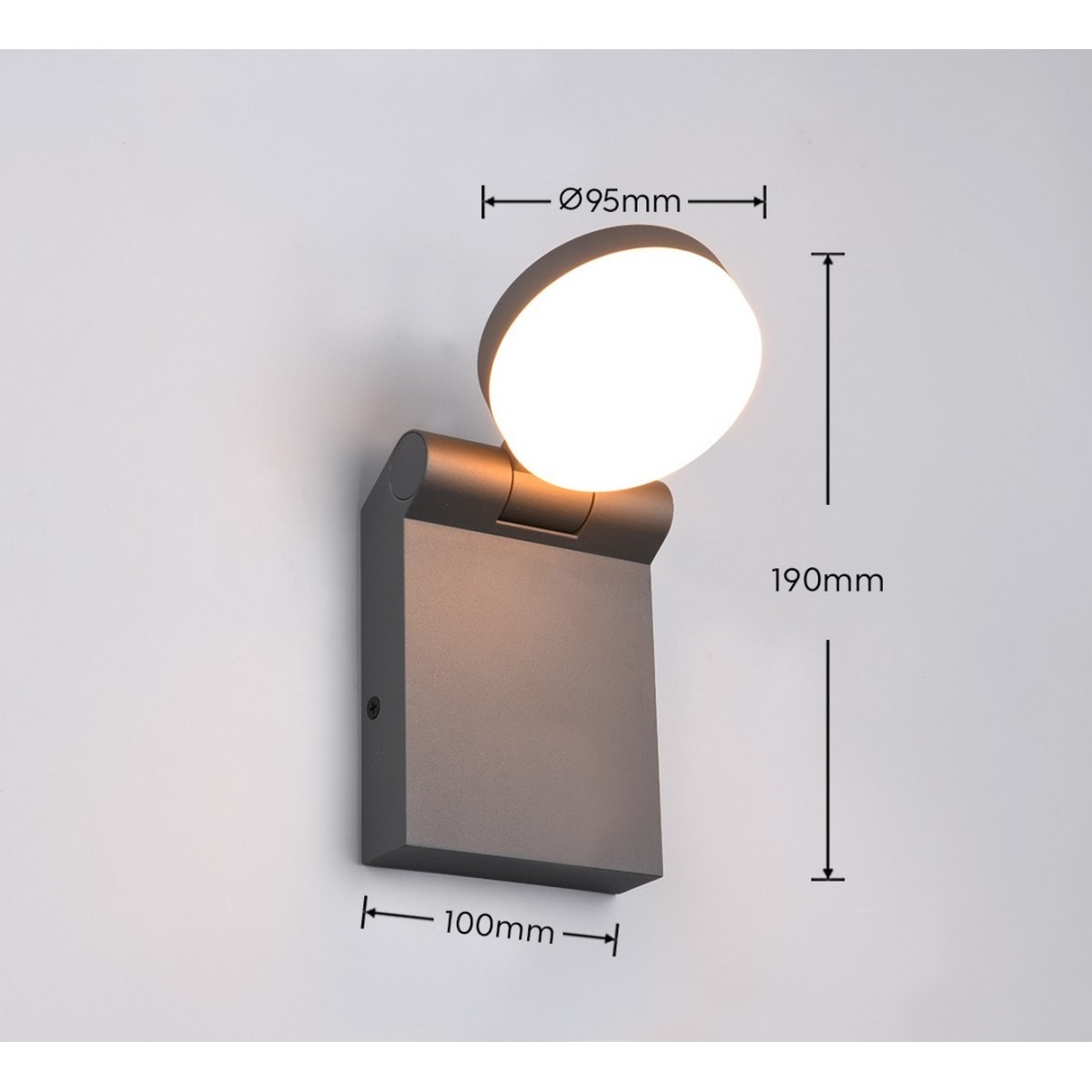 Kinkiet ogrodowy Trio ADOUR 245560142