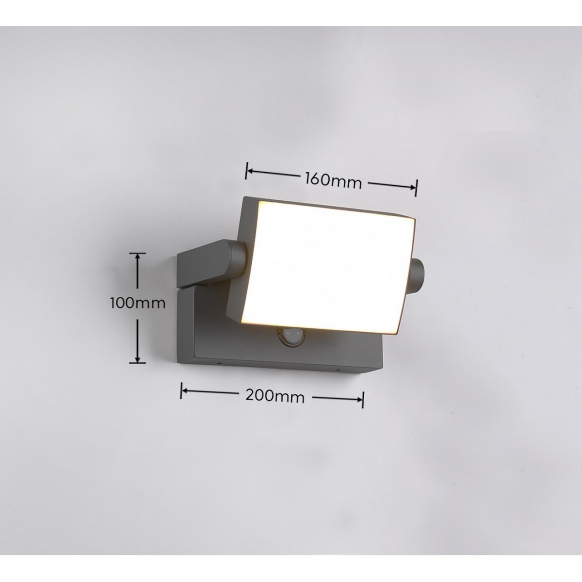 Kinkiet ogrodowy Trio KANSAS - CZUJNIK RUCHU 246869142