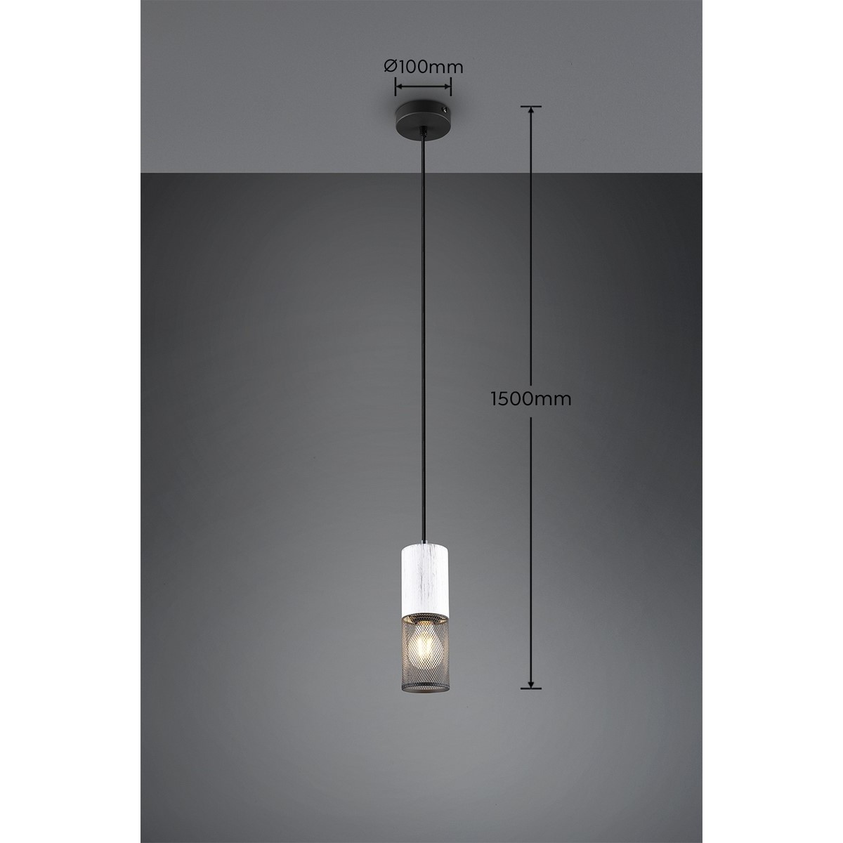 nadzwyczajna lampa wisząca Trio TOSH T304300134 z kategorii NOWOCZESNE