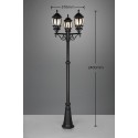 Lampa ogrodowa Trio ELVO 406960332