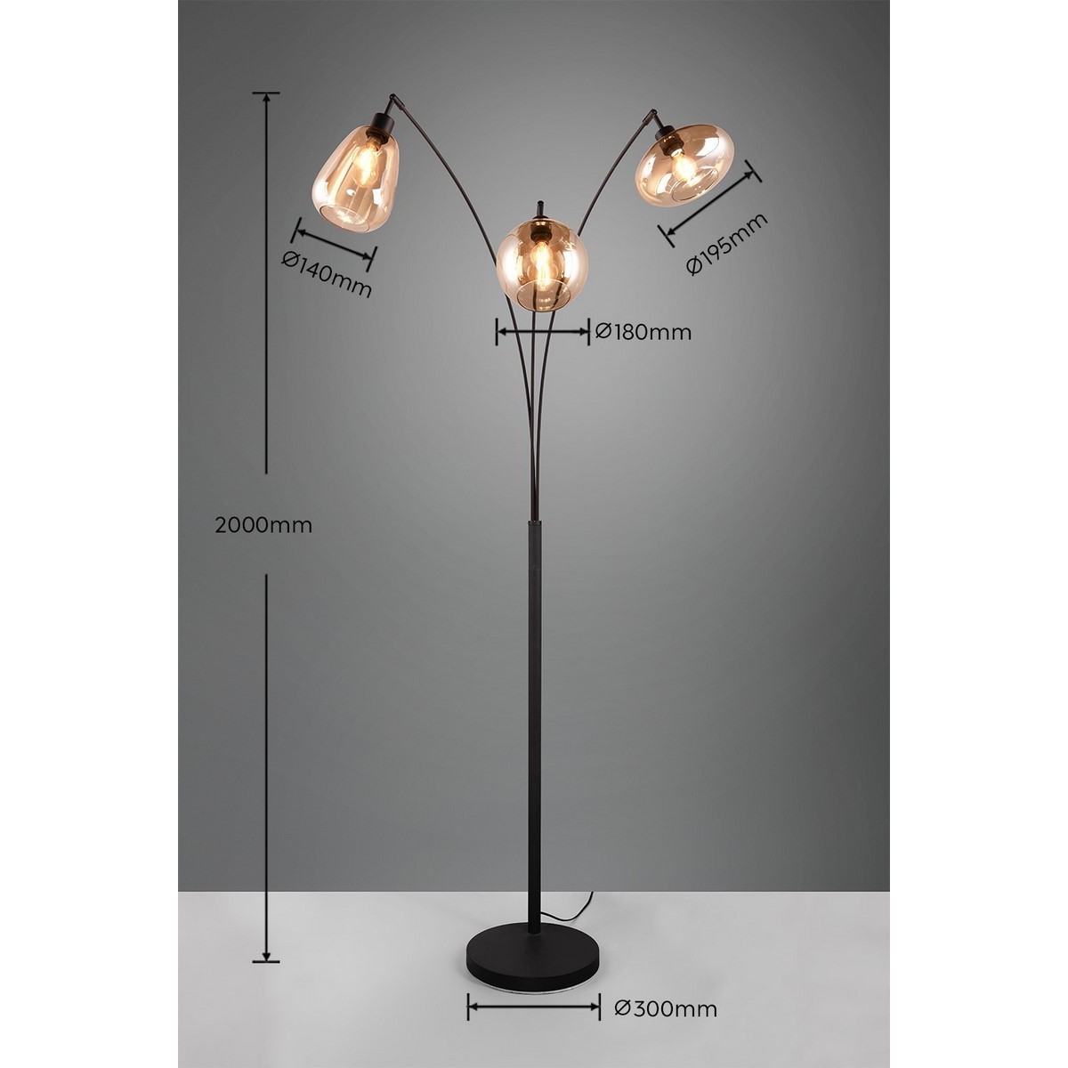Lampa podłogowa Trio LUMINA 417000313