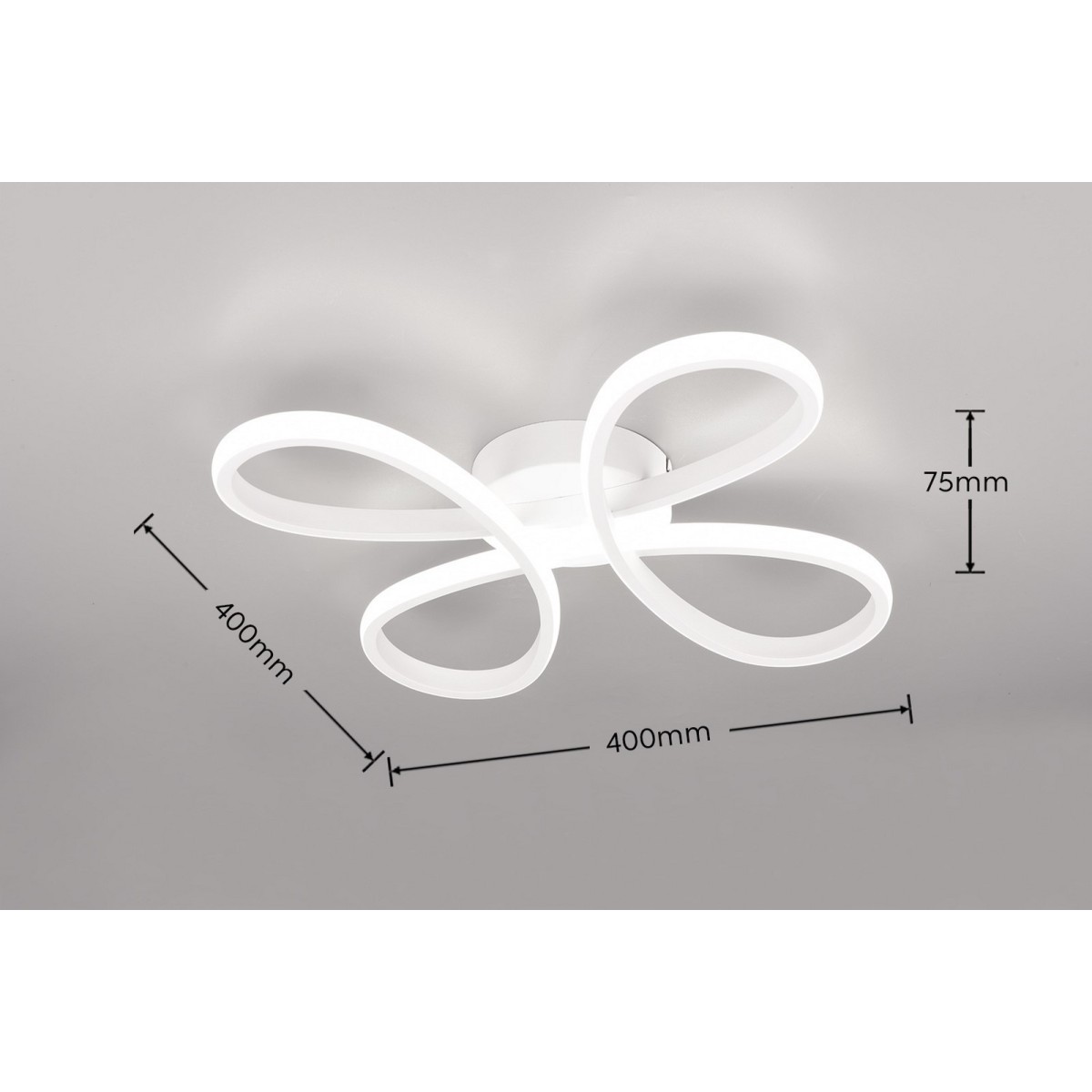 Nowoczesne oświetlenie sufitowe Trio FLY 645610131