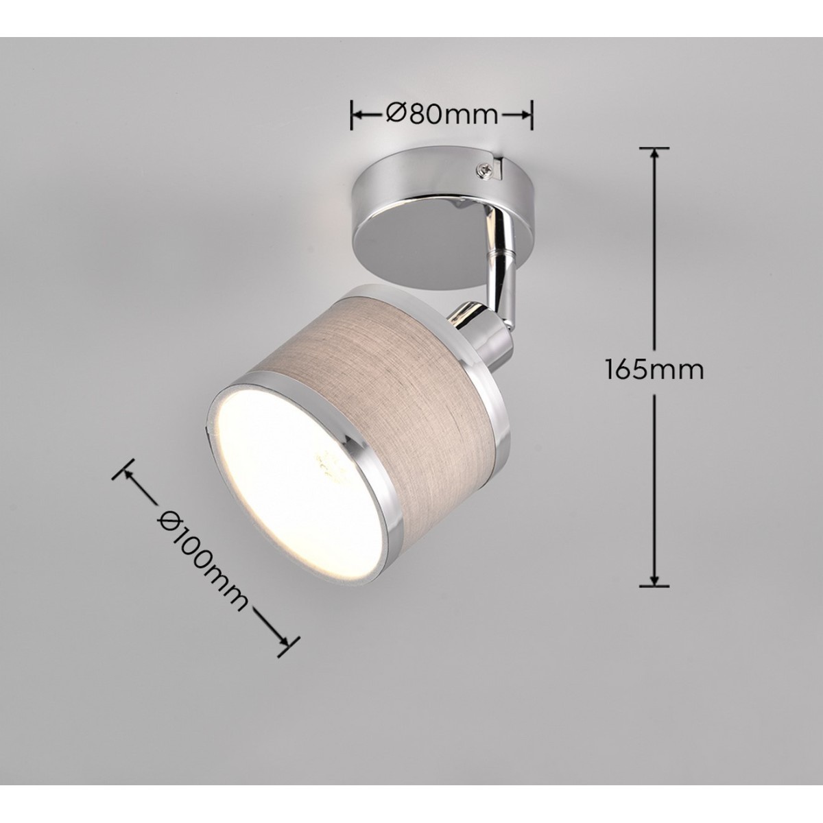 Nowoczesny kinkiet Trio AROSA 812100106