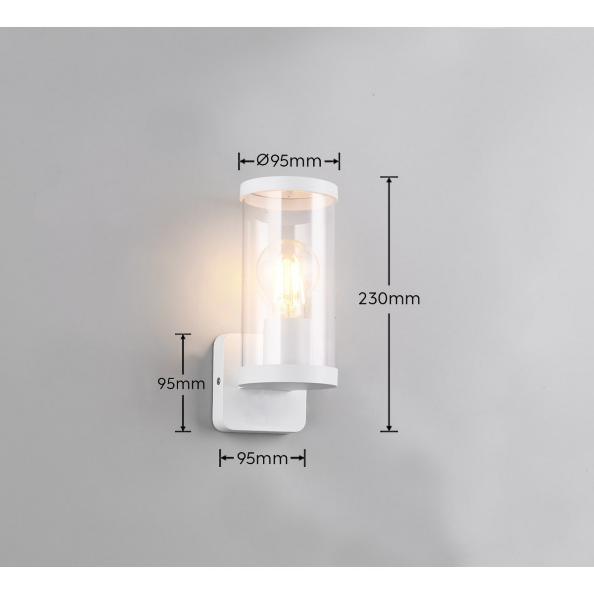 Nowoczesna lampa ogrodowa RL BONITO R21596131