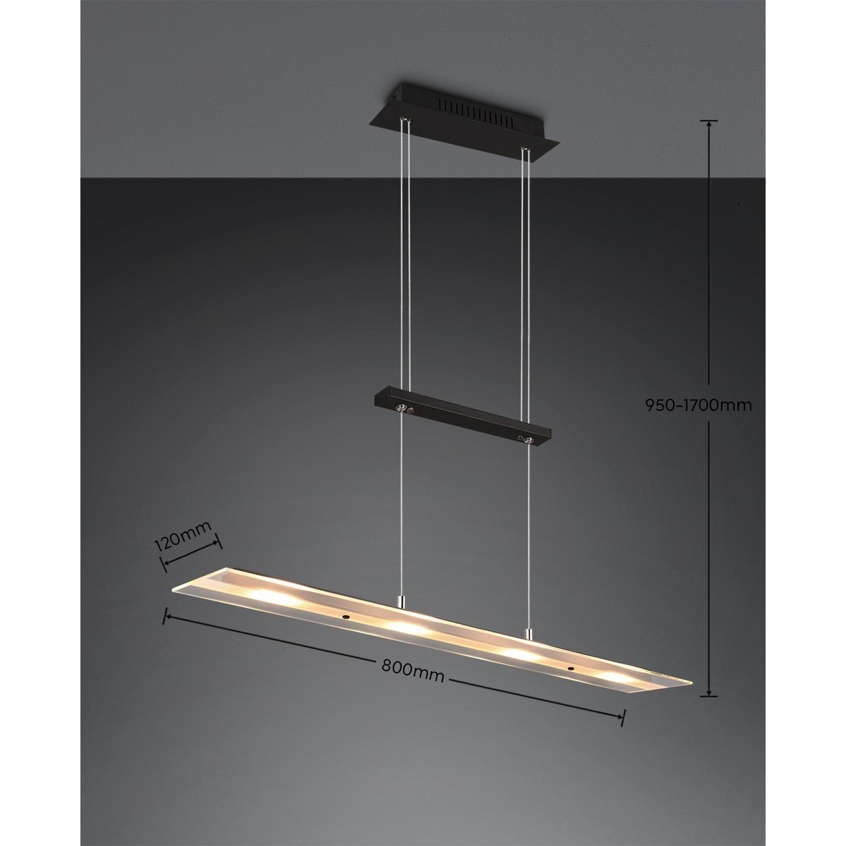 Nowoczesna lampa wisząca RL MILOS R32004132