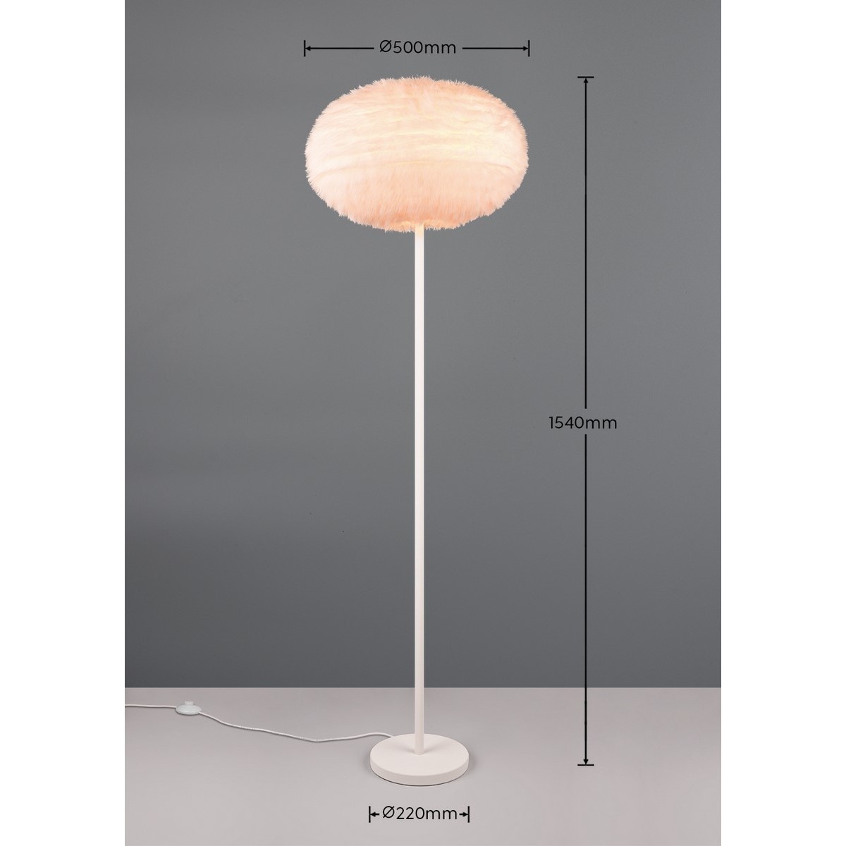 Lampa podłogowa RL FURRY R41581001