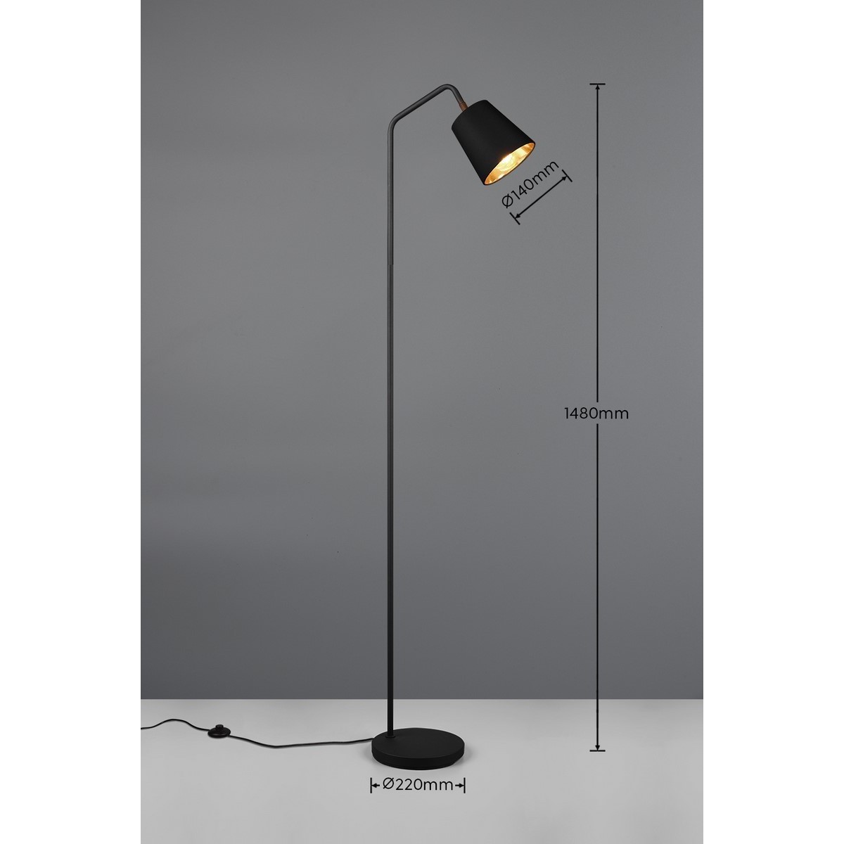 Lampa podłogowa RL BUDDY R41721032