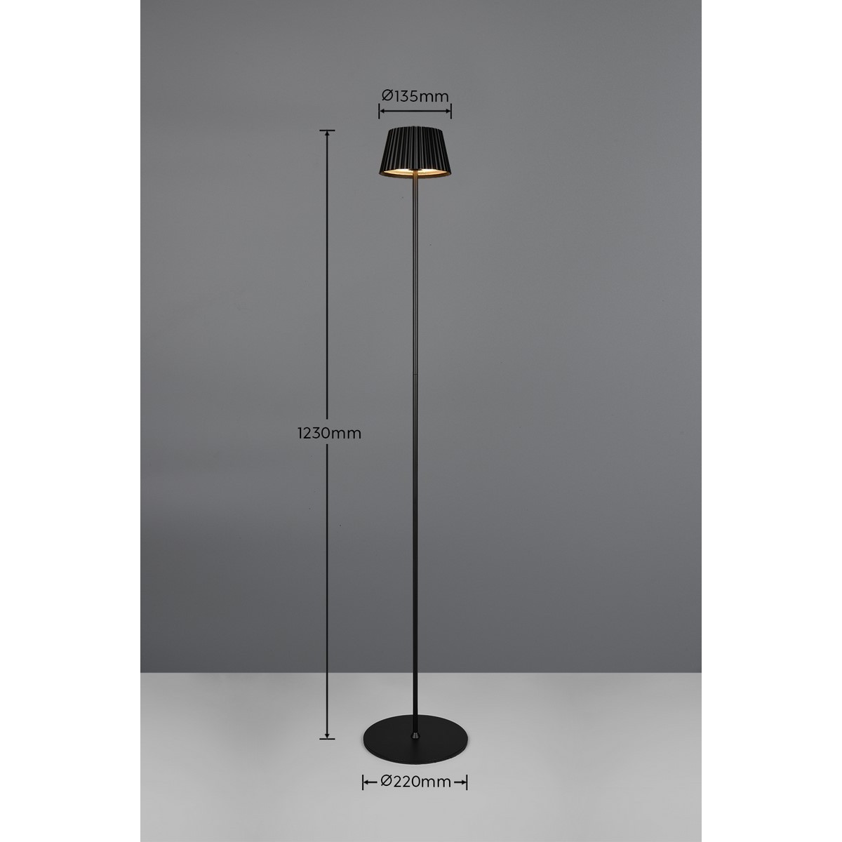 Nowoczesna lampa ogrodowa RL SUAREZ R47706132