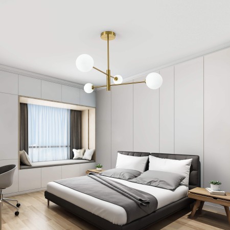 Light Prestige Dorado 4 wisząca złota LP-002/4P