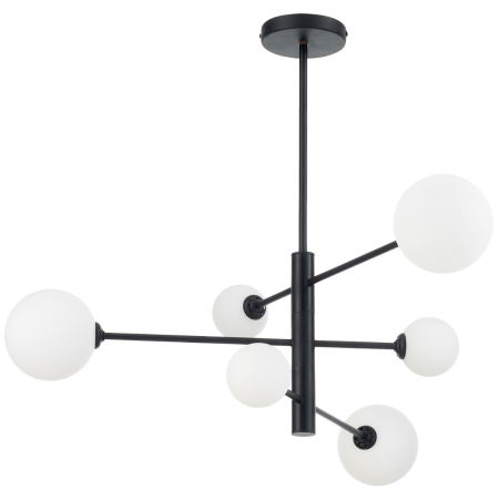Light Prestige Dorado 6 wisząca czarna LP-002/6P BK