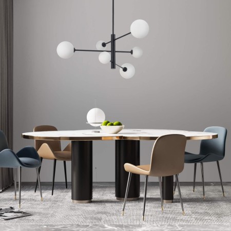 Light Prestige Dorado 6 wisząca czarna LP-002/6P BK