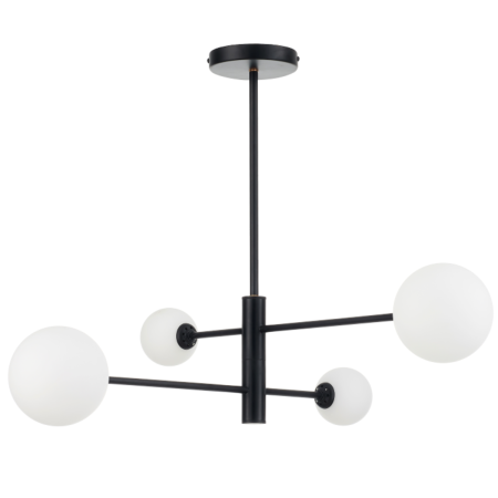 Light Prestige Dorado 4 wisząca czarna LP-002/4P BK