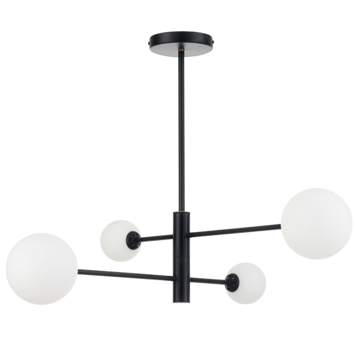 Light Prestige Dorado 4 wisząca czarna LP-002/4P BK