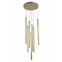 Light Prestige Lungo 7 złota lampa wisząca LP-894/7P GD