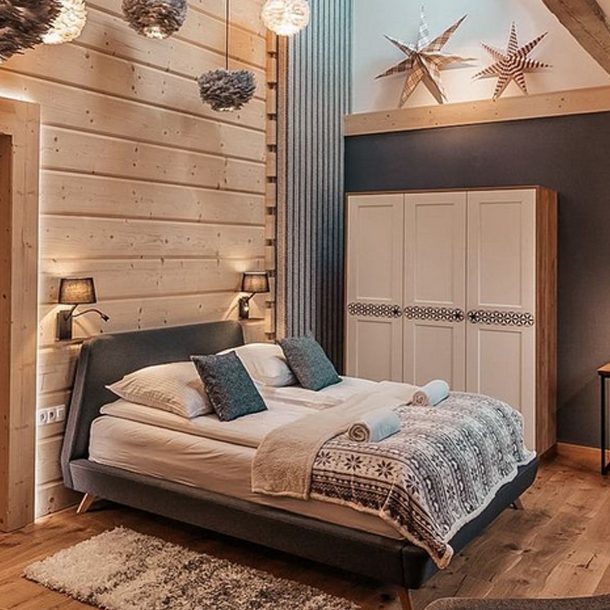 Light Prestige Dakota kinkiet z polka czarny - prawy LP-2121/1W R BK