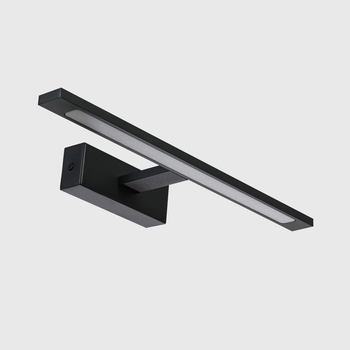 Light Prestige Isla kinkiet czarny średni z IP44 CCT GS-LWB-12W BK CCT