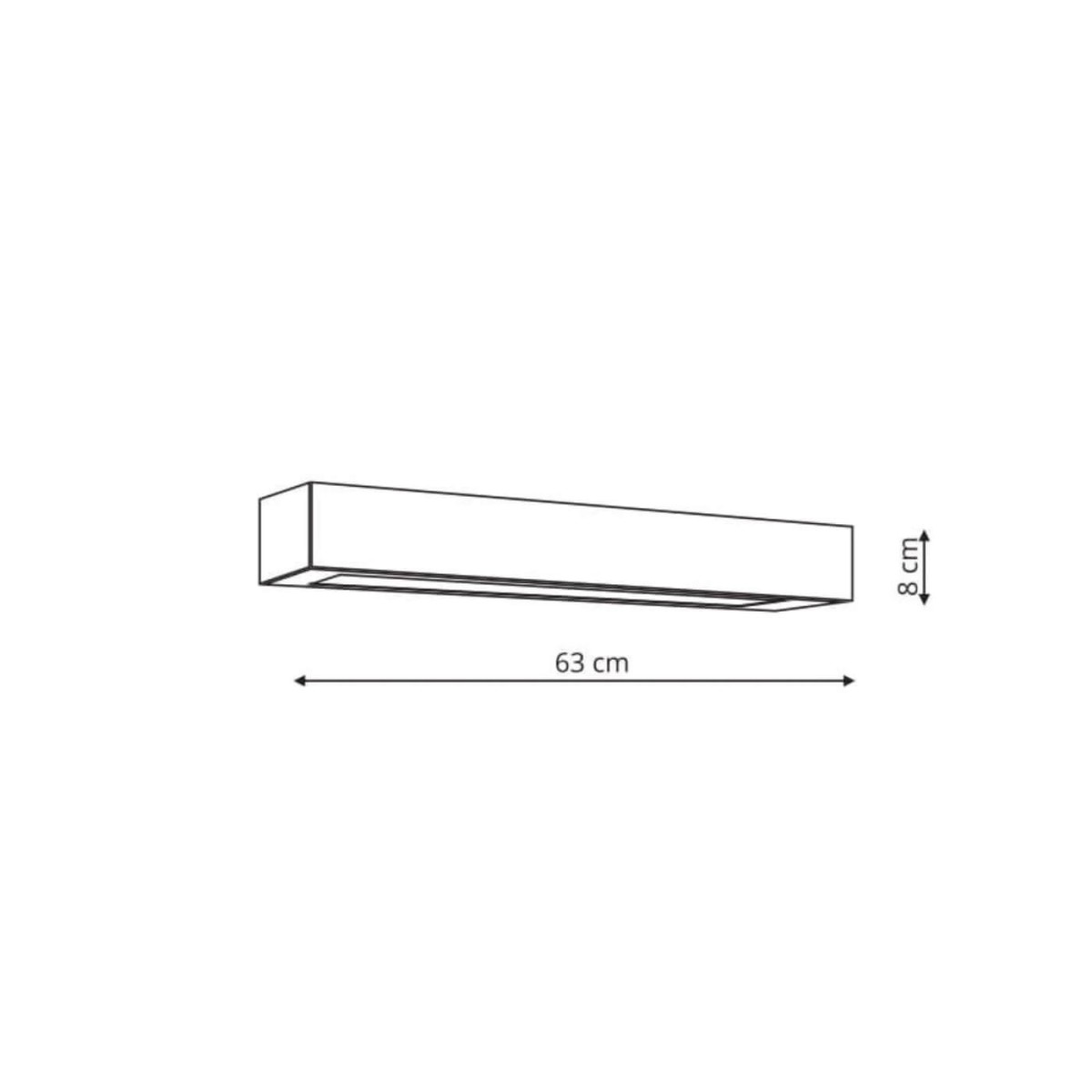 Light Prestige Ibros kinkiet czarny średni z IP44 4000K GS