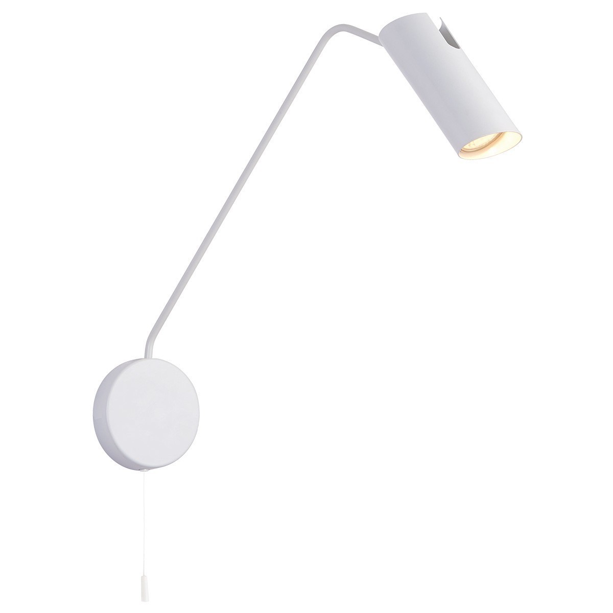 Light Prestige Futuro 1 kinkiet biały z wysięgnikiem LP-17001/1WL WH