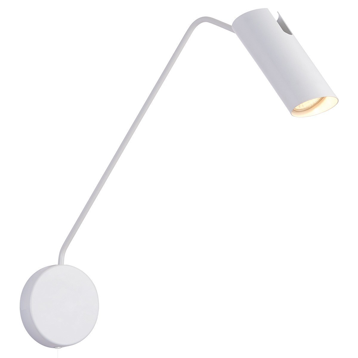 Light Prestige Futuro 1 kinkiet biały z wysięgnikiem LP-17001/1WL WH