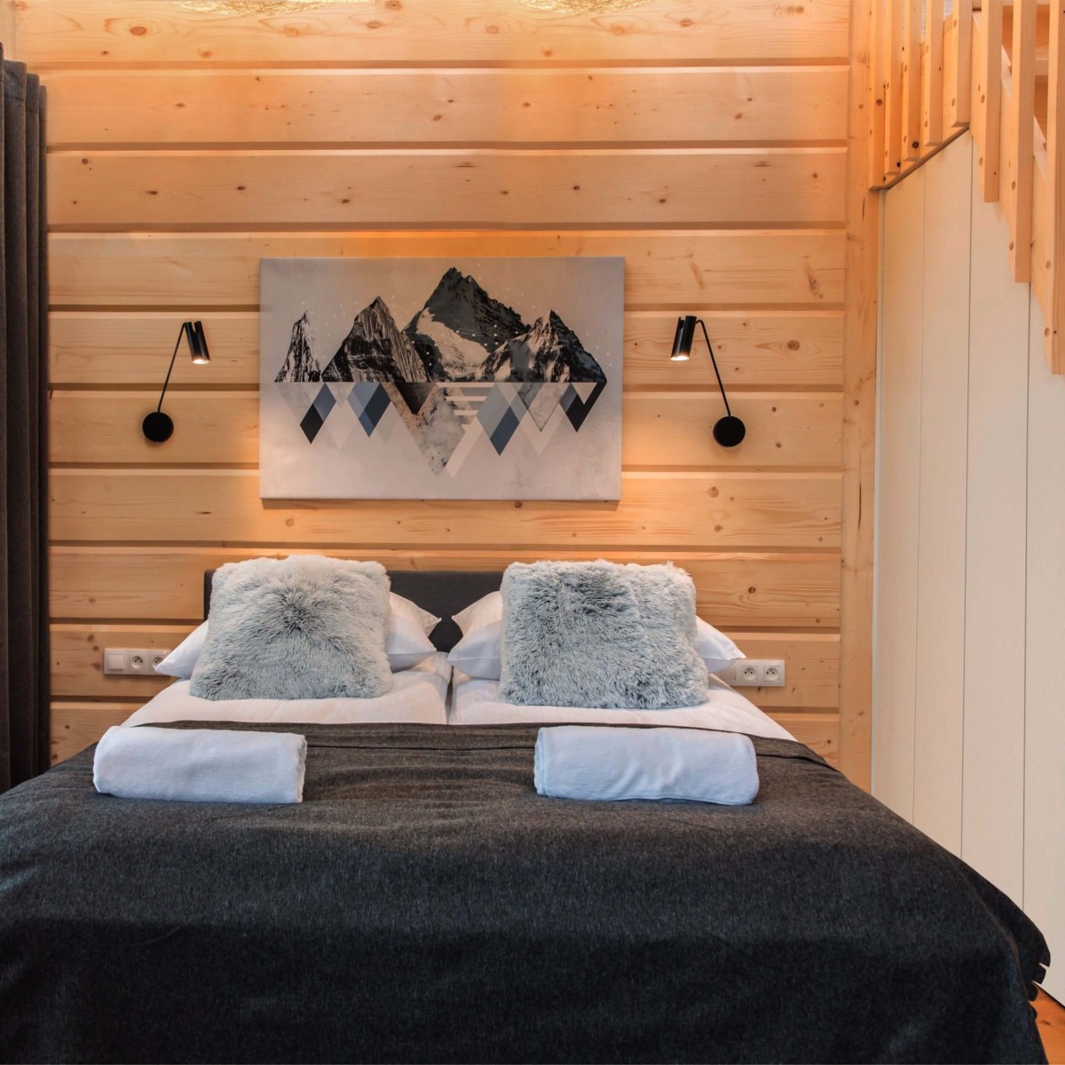 Light Prestige Futuro 1 kinkiet czarny z wysięgnikiem LP-17001/1WL BK