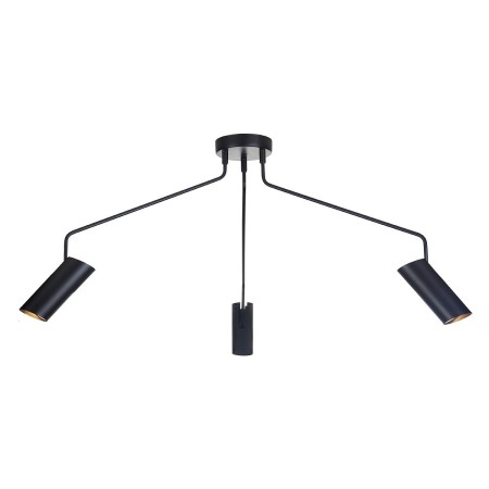 Light Prestige Futuro 3 wisząca czarna LP-17001/3C BK