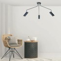 Light Prestige Futuro 3 wisząca czarna LP-17001/3C BK