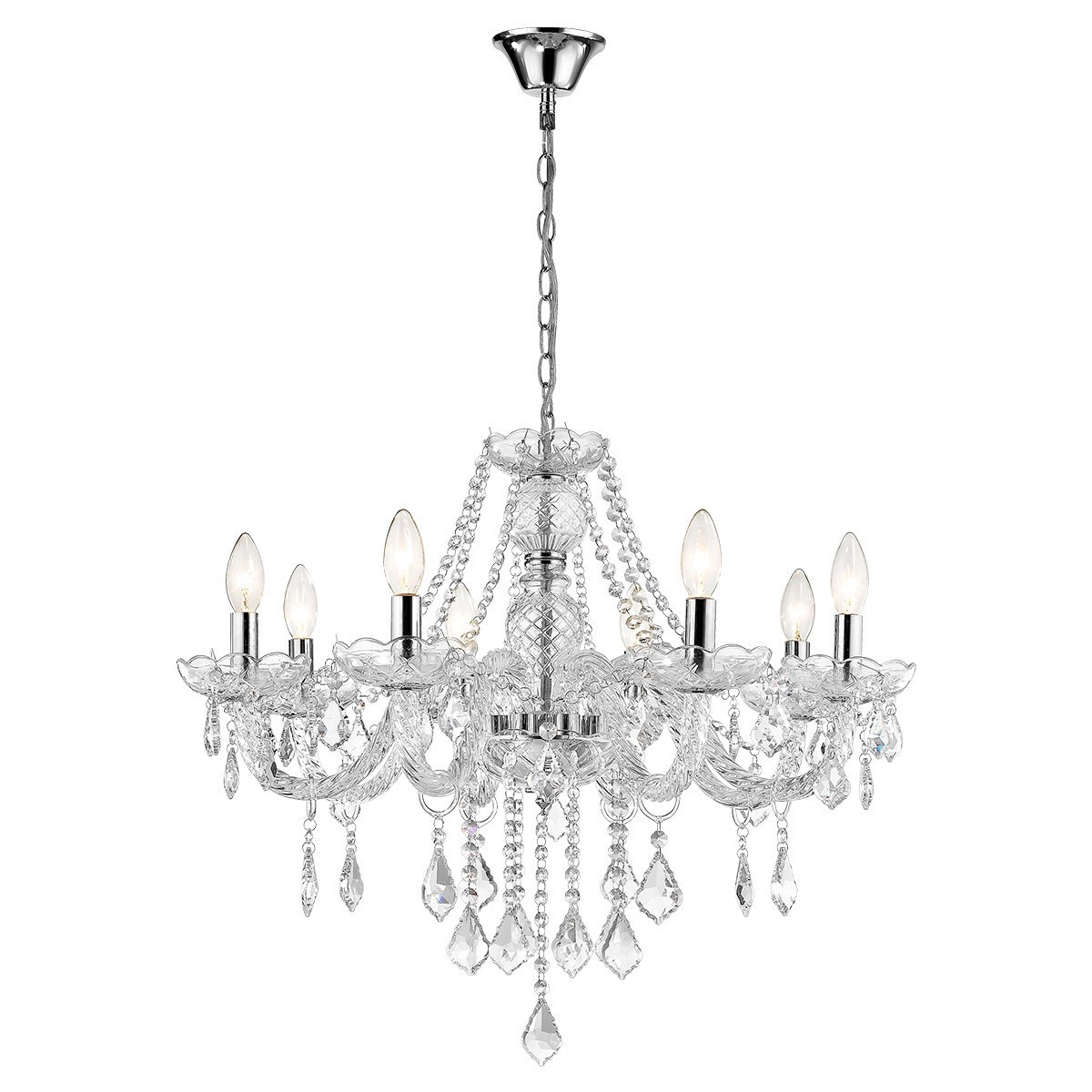 Light Prestige Cristallo 8 wisząca LP-2940/8P