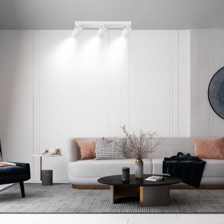 Light Prestige Snow 3 spot biały LP-731/3W WH