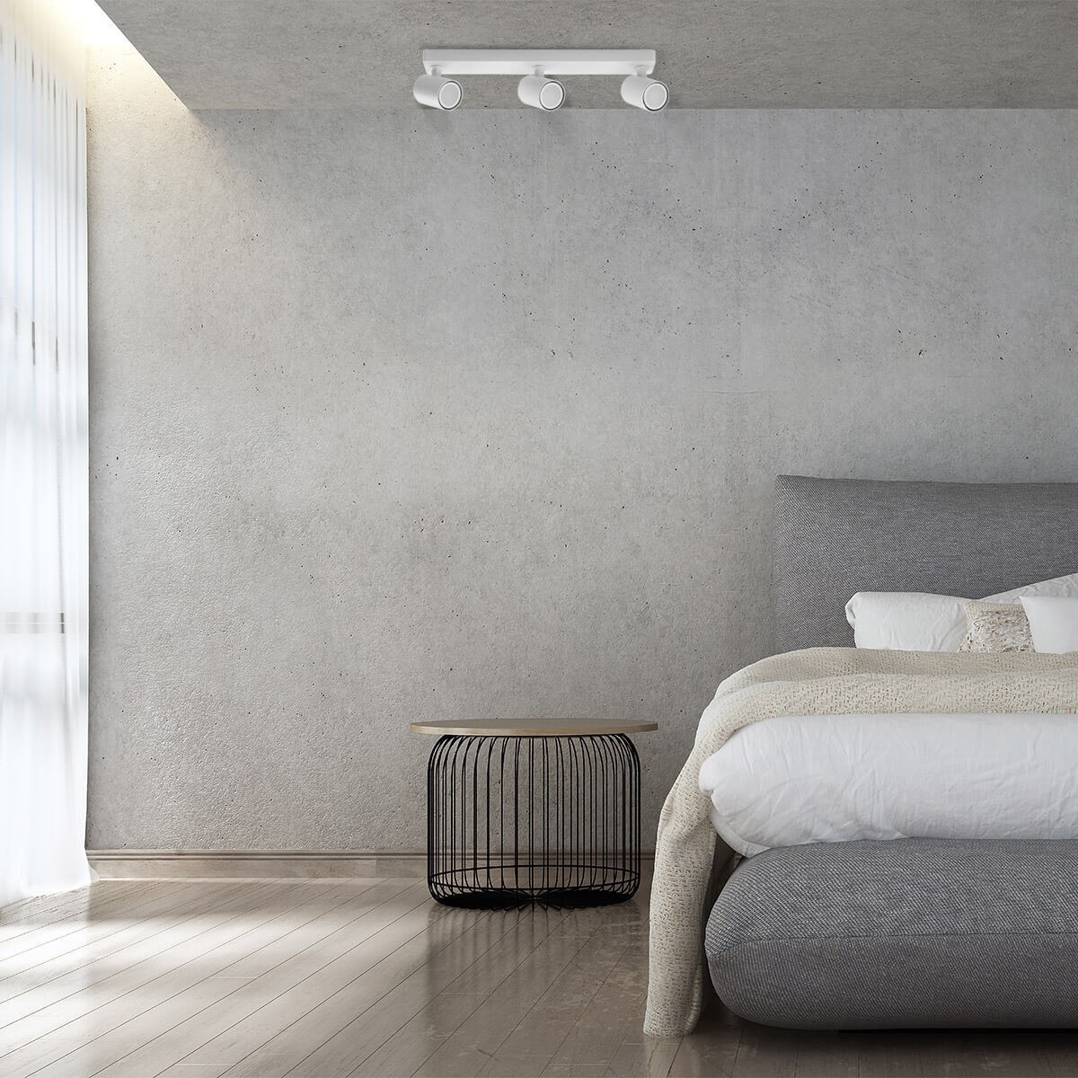 Light Prestige Snow 3 spot biały LP-731/3W WH