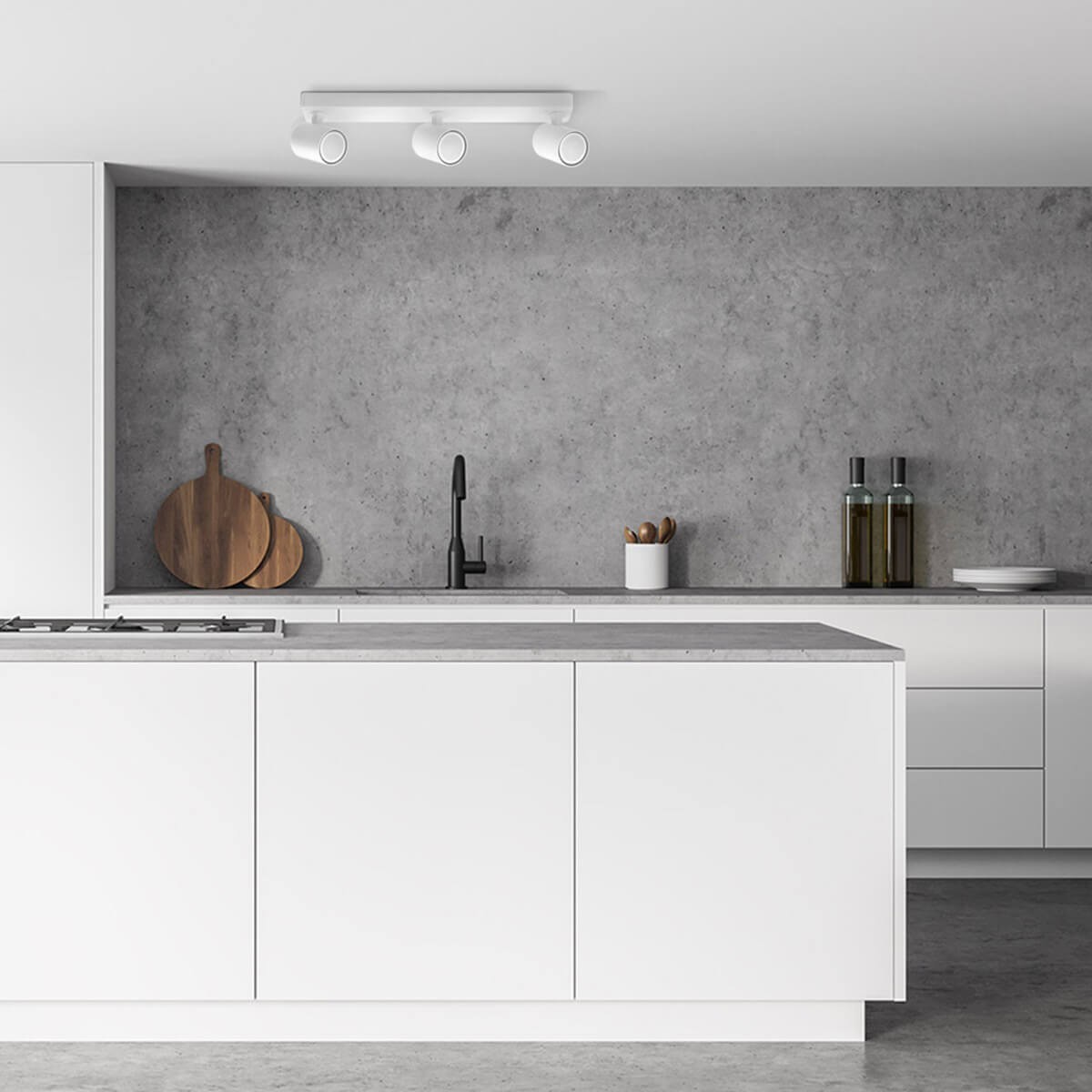 Light Prestige Snow 3 spot biały LP-731/3W WH